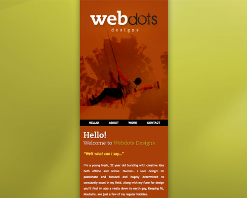 網站建設中橙色的運用！