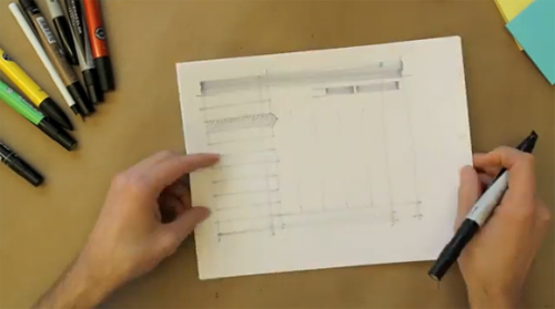 網站設計草圖的繪制技巧！m.shuizhela.com