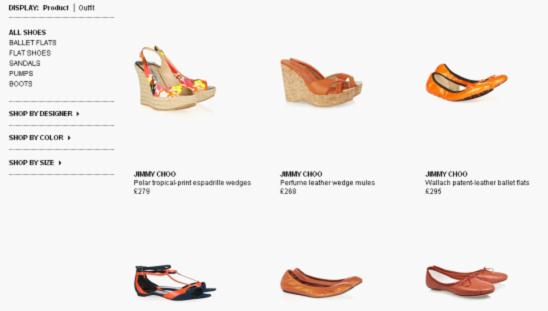 流行服飾網站規劃。圖片16