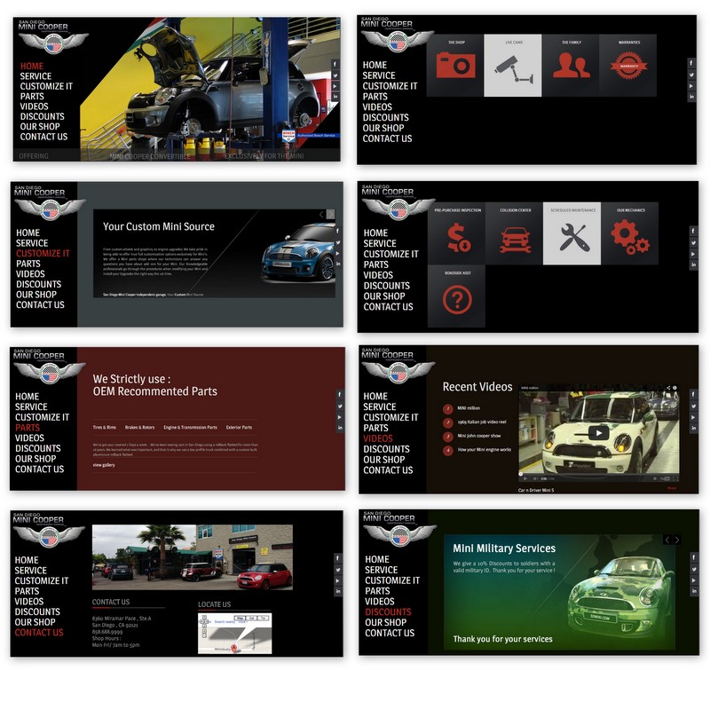 一頁網頁設計服務