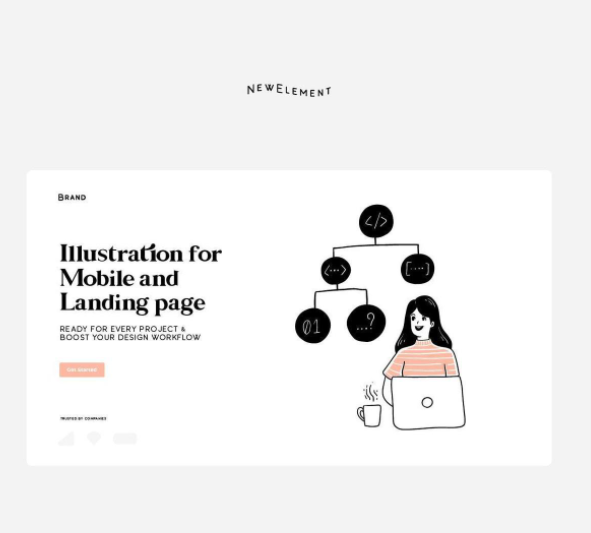 適用于404和BANNER頁面的手繪小插畫 適用于404和BANNER頁面的手繪小插畫